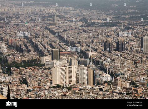 Damascus,Syria - August 04,2010 : Syria before the war. general view of ...