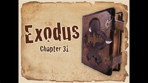 The Bible: Exodus Chapter 31 - YouTube