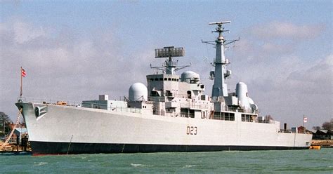 HMS Bristol D 23 guided missile destroyer Royal Navy