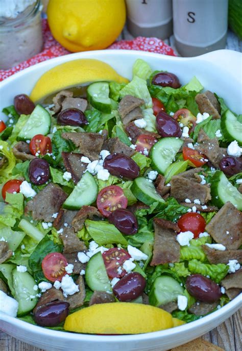 Easy Gyro Salad - 4 Sons 'R' Us