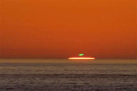 The famous Green Flash during a Key west Sunset | Green flash ...