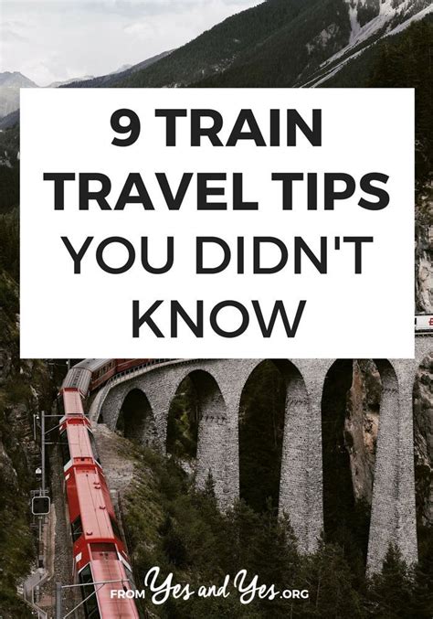 9 train travel tips you didn t know – Artofit