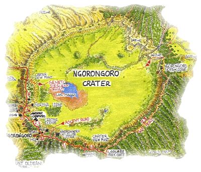 World's Natural Wonders: Ngorongoro Crater, World's Largest Unbroken Caldera