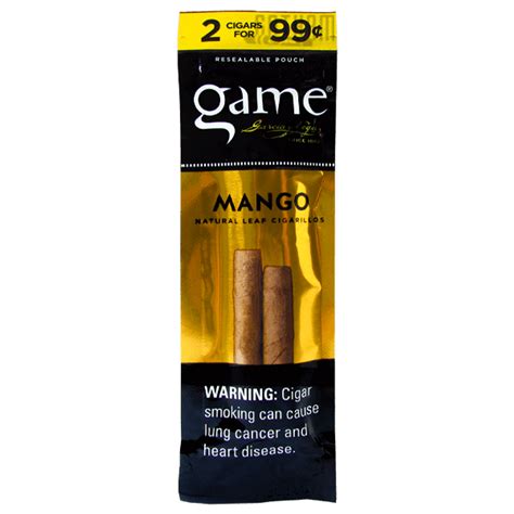 Game Cigarillos Mango | Gotham Cigars