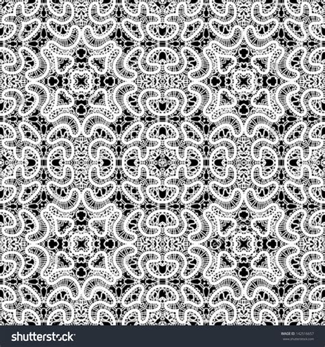 Realistic White Lace Texture Seamless Vector Stock Vector (Royalty Free) 142516657 | Shutterstock