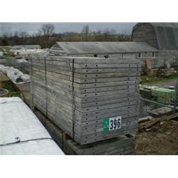 QUANTITY (18) 3ft. X 8ft. ALUMINUM WESTERN FORMS, INC. WALL FORMS, s/n N/A: