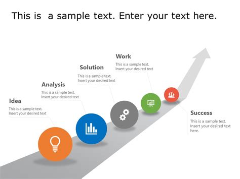 Vision Roadmap Template - SlideUpLift | Powerpoint templates, Roadmap ...