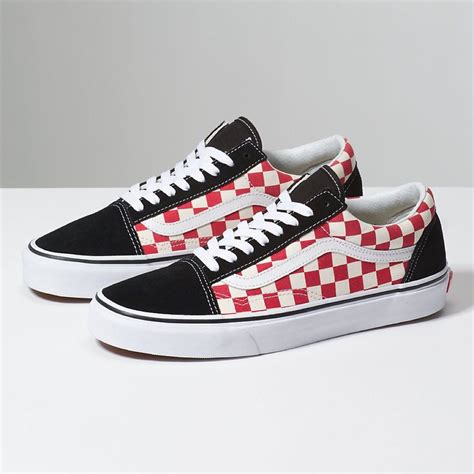 Vans Old Skool “Checkerboard Red”