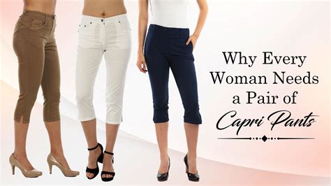 Why Every Woman Needs a Pair of Capri Pants - Mustard Fashion