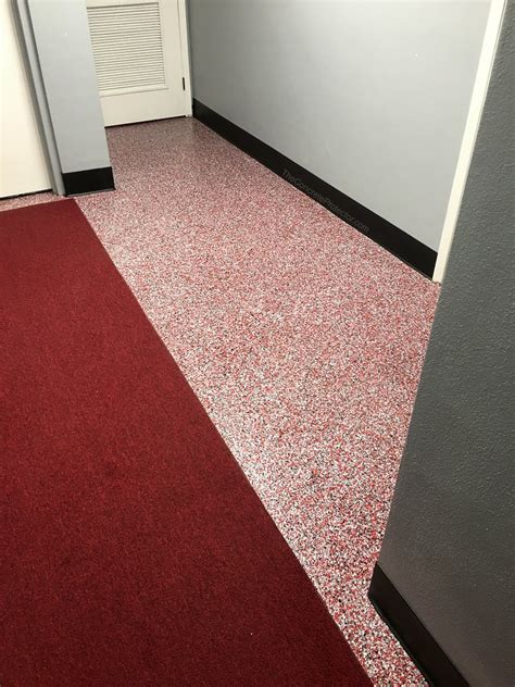 Firestation Red Flake Epoxy Flooring - Lima OH | theconcrete… | Flickr