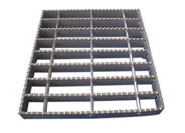 Serrated Steel Grating - Excellent for Slip Resistance