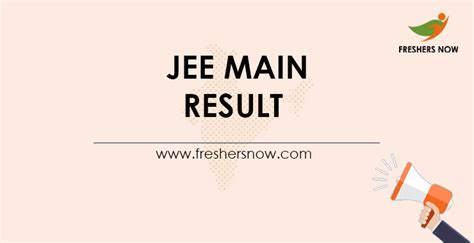 JEE Mains Result 2023 (Released) - Entrance Exams by FreshersNow