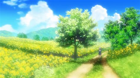 Anime Flower Field