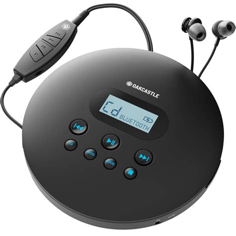 Buy Oakcastle CD Player Portable, Rechargeable Portable CD Player with ...