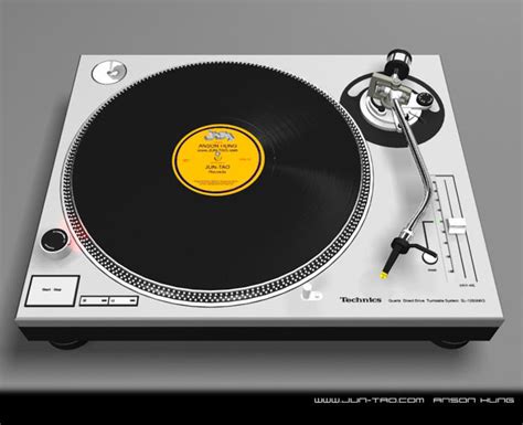 Technics 1200 front by juntao on DeviantArt