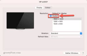 How to Change Screen Resolution on Mac