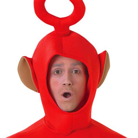 Po Red Teletubbies Costume - Adult Standard