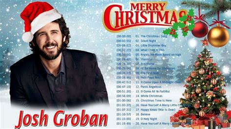 Josh Groban Christmas Songs Full Album 🎄 Josh Groban Christmas Songs 202... | Classic christmas ...