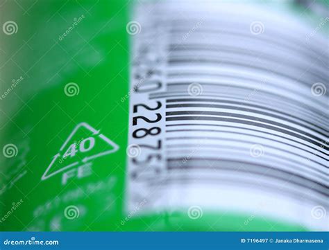 Bar code label stock image. Image of check, lines, digital - 7196497