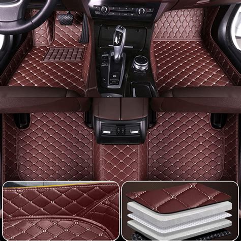 Amazon.com: Car Floor Mats for Ford Expedition 8seat 2011-2016 All Weather Protection Carpet ...