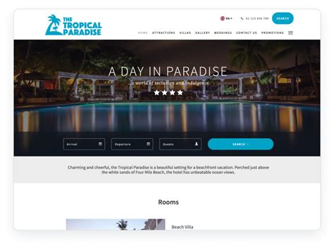 Hotel Website Templates | SiteMinder