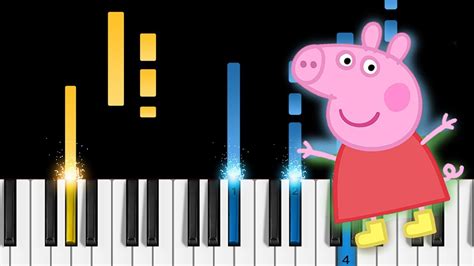 Peppa Pig Theme Song - Piano Tutorial / Piano Cover - YouTube