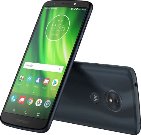 Best Buy: Verizon Prepaid Motorola Moto G6 Play with 16GB Memory Prepaid Cell Phone Deep Indigo ...