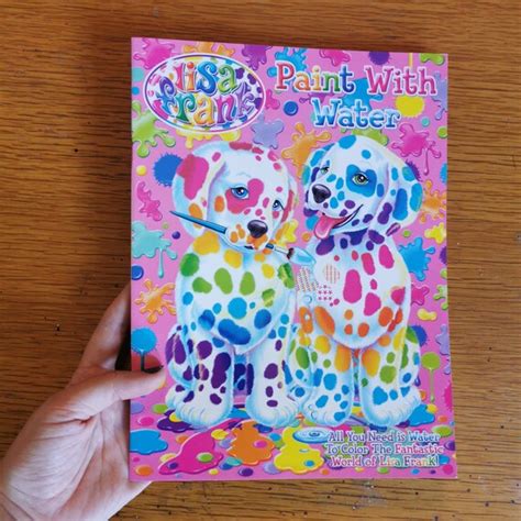 Lisa Frank Paint With Water Coloring Book NEW Retro Kids - Etsy