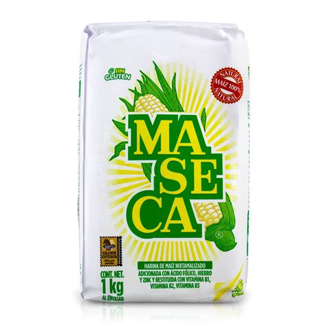 Maseca Masa Harina White Corn Tortilla Flour - 1kg- Buy Online in ...