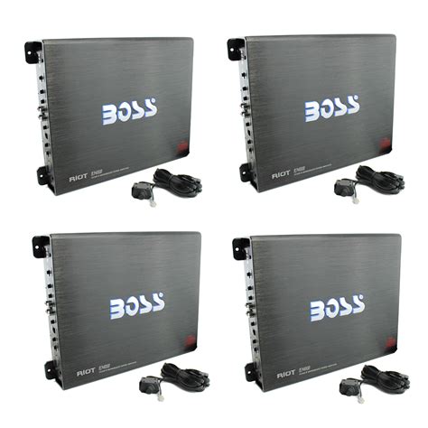 Boss Audio 3400W Mono Block Class D Car Audio Power Amplifier Amp (4 Pack) | eBay