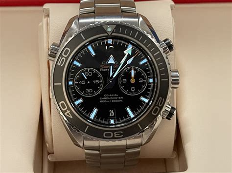 FS: Excellent Omega Planet Ocean Chronograph Ceramic Bezel 600M, Co-Axial, 45.5. mm. Steel on ...