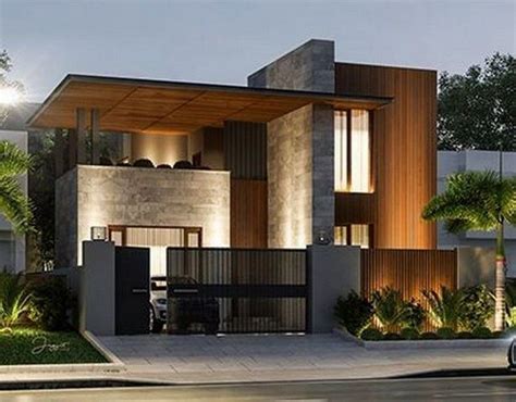 48 Modern House Exterior Designs Ideas #exteriordesign #exteriordesigncolor # ...