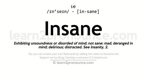 Insane Meaning