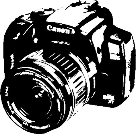 photography dslr clipart canon - Clipground