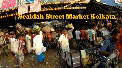 Sealdah Market and Kolkata Local Train Experience - YouTube