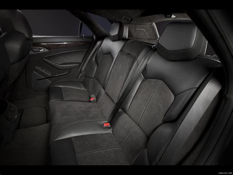 2011 Cadillac CTS-V Sport Wagon - Interior Rear Seats View Photo | Caricos