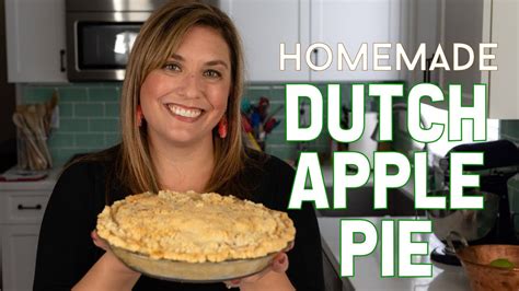 Dutch Apple Pie (Apple Crumb Pie) - YouTube