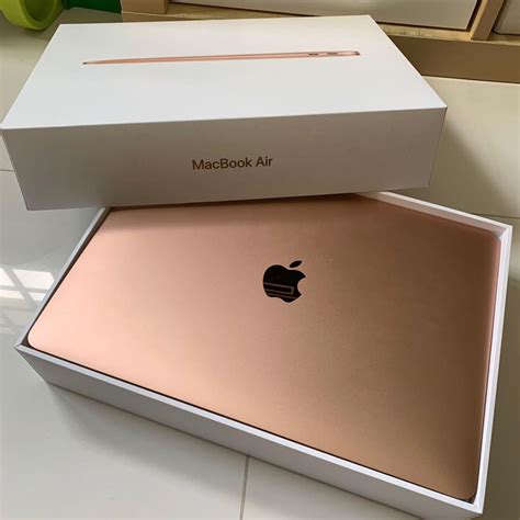 Macbook Air 2019 (256GB) (Gold) touch id, Electronics, Computers, Laptops on Carousell