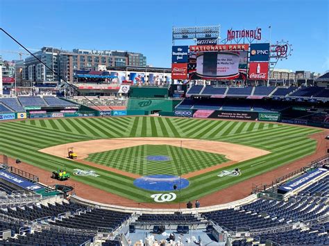 Washington Nationals Stadium Virtual Seating Chart | Elcho Table