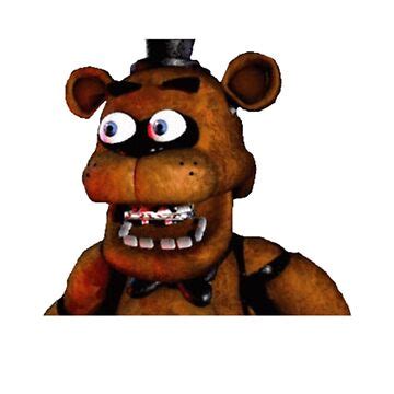 "Shocked Freddy Fazbear meme" Sticker for Sale by FNAFnStuff | Redbubble