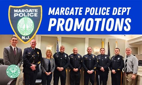 Margate Police Department Proudly Promotes 5 Officers - Downbeach BUZZ