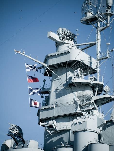 Premium Photo | Battleship of us navy at the museum in mobile, al.