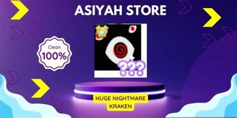 Beli Pet Exclusive huge nightmare kraken Pet Simulator X Roblox Terlengkap dan Termurah Agustus ...