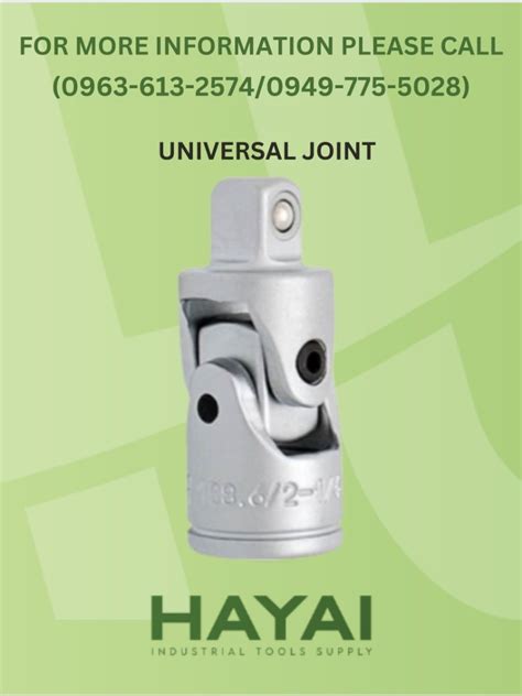 UNIVERSAL JOINT, Commercial & Industrial, Construction Tools ...