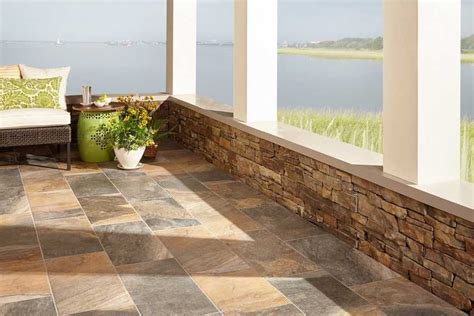 Rooms, Outdoor 2: Xalbion Serrano Multicolor Porcelain Tile, Grout Spill Outdoor Room | Outdoor ...