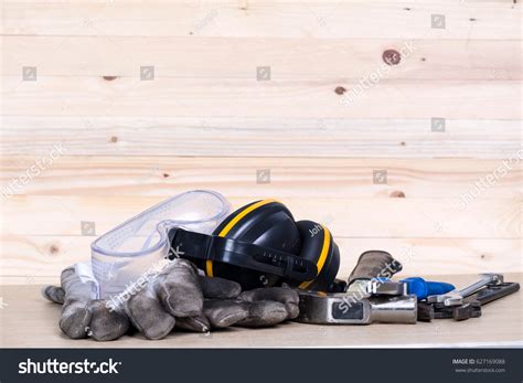 Standard Construction Safety Construction Tools On Stock Photo 627169088 | Shutterstock