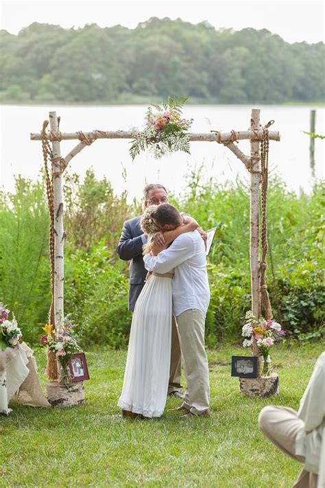 Vintage Boho Chic Backyard Wedding | Diy wedding arch, Vintage wedding arches, Backyard wedding ...