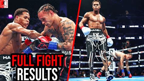 Devin Haney Vs Regis Prograis Full Fight Results - YouTube