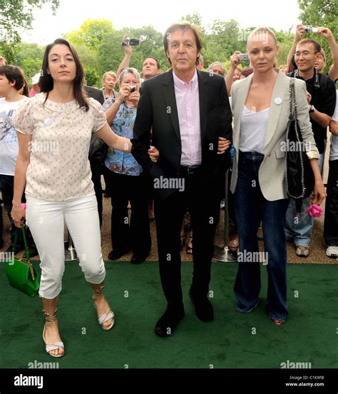 Paul McCartney, Stella McCartney and Mary McCartney Launch of 'Meat ...