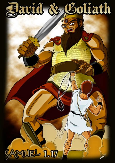 David vs Goliath by ChibiDamZ on DeviantArt